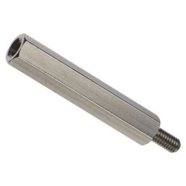 Hex Standoff, #6-32 Thrd Sz, Stainless Steel Plain, 5/16